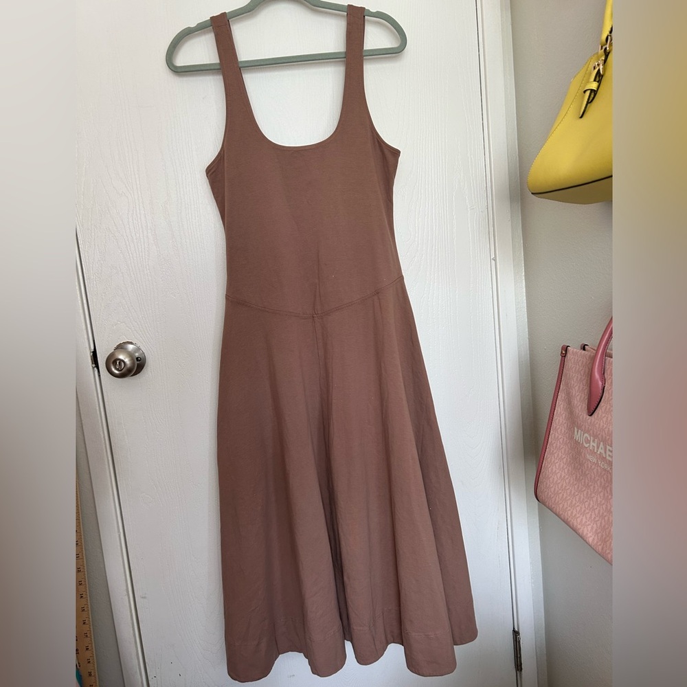 FREE PEOPLE BEACH  Midi Brown Dress